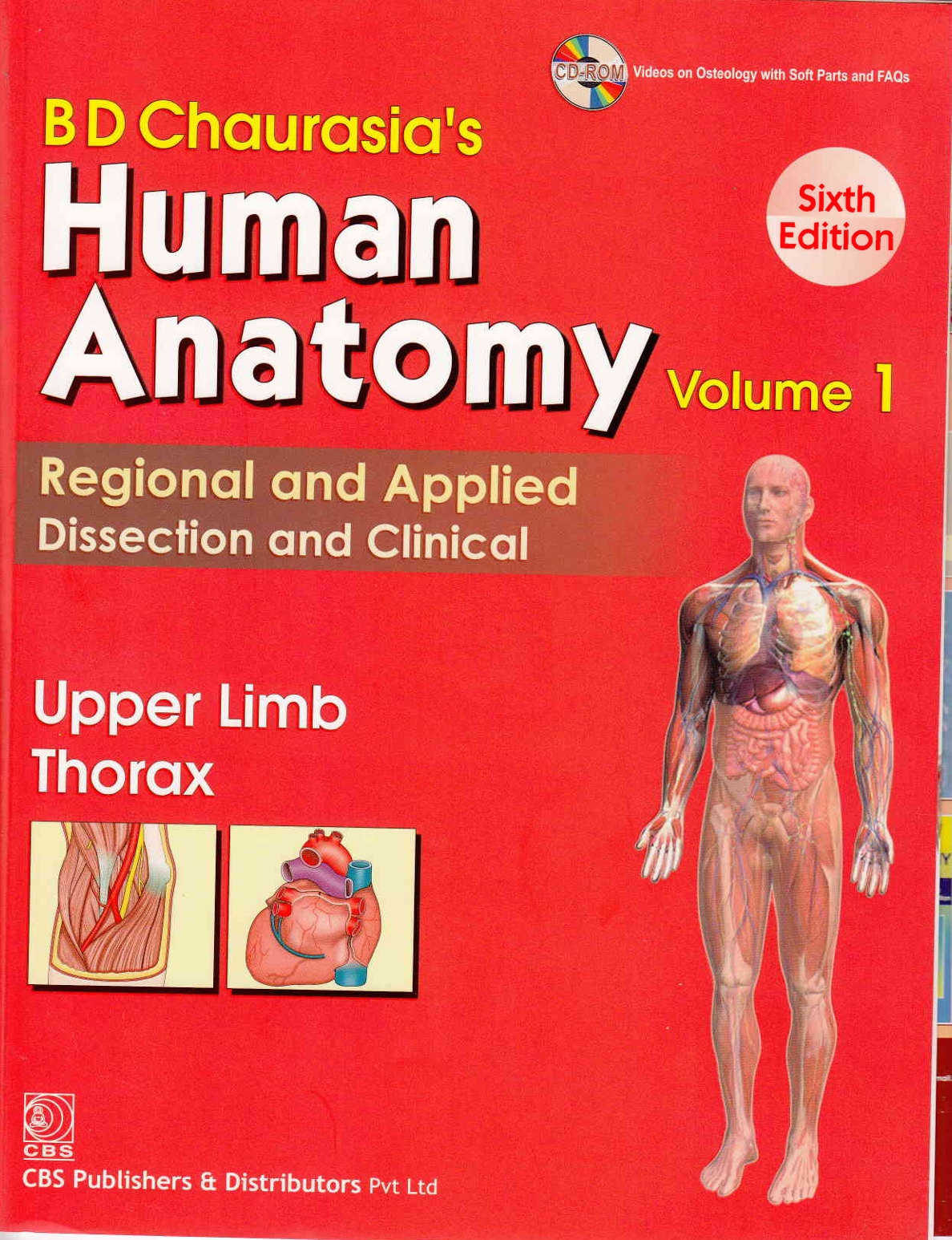 BD_Chaurasias Human Anatomy Volume 1 Upper Limb Thorax 6Edition