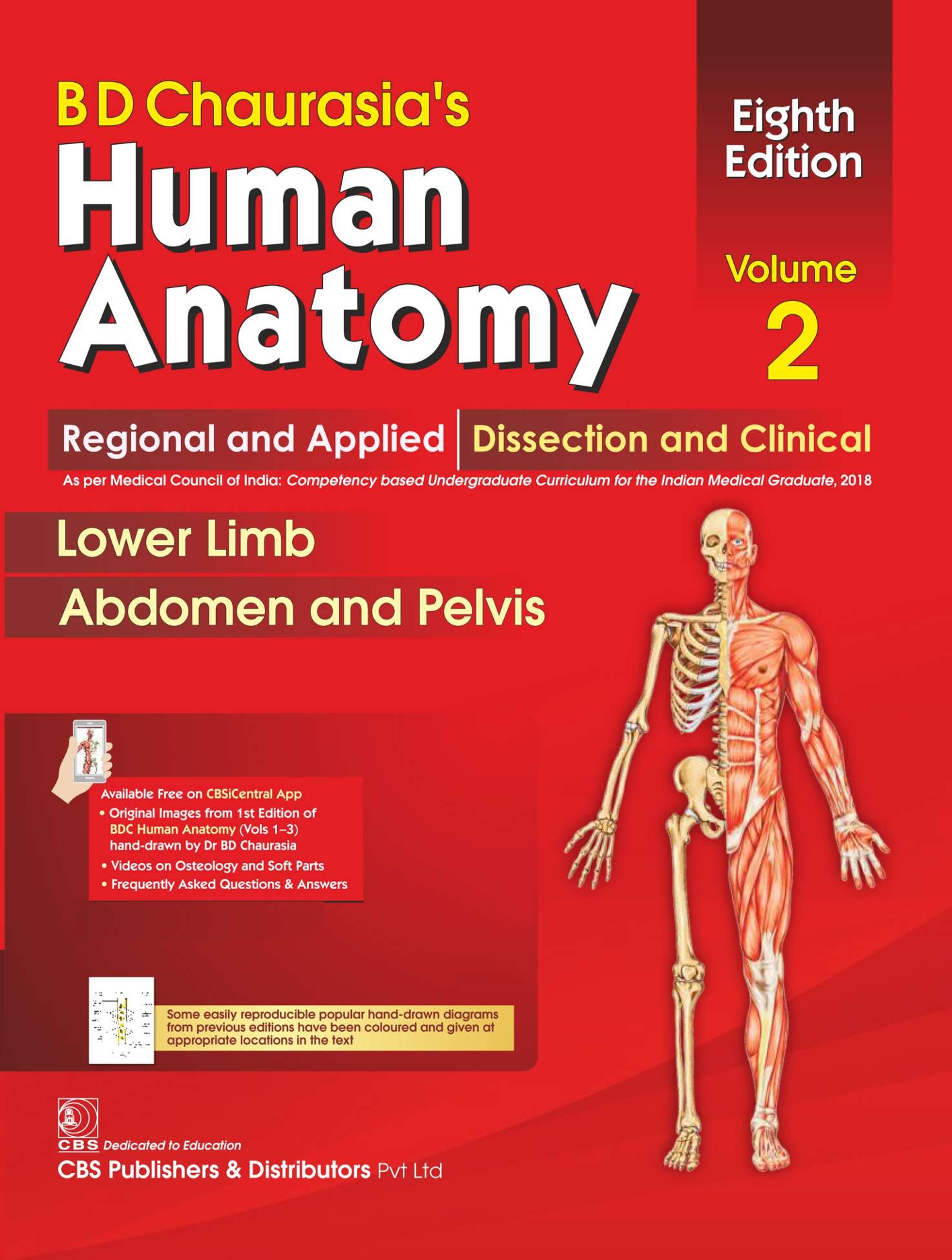 Human Anatomy V2 by B D Chaurasia